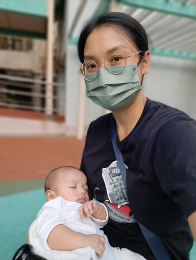 New mother Emma believes that both physical recovery and adapting to motherhood are important after childbirth.